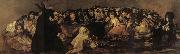 Francisco de goya y Lucientes Witches'Sabbath of The Great Goat oil painting on canvas